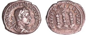 Elagabal - Denier (221-222, Rome) Elagabal - Denier (221-222, Rome)