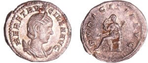 Etruscille - Antoninien (250, Rome) - La Pudeur