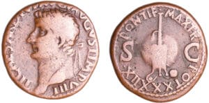 Tibère - As (36-37, Rome) Tibère - As (36-37, Rome)