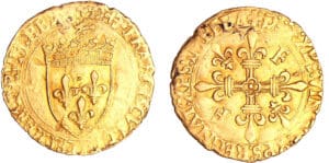 François 1er (1515-1547) - Ecu d'or au soleil - 5ème type - Bayonne