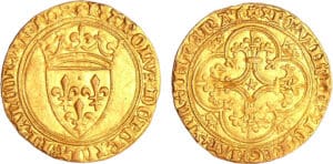 Charles VI (1380-1422) - Ecu d'or à la couronne