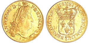 Louis XIV (1643-1715) - Louis d’or à l’écu - 1691 X (Amiens) flan réf