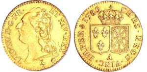 Louis XVI (1774-1792) - Louis d’or au buste nu - 1785 A (Paris)