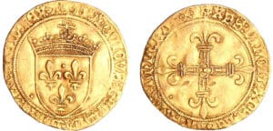 Louis XII (1498-1514) - Ecu d'or au soleil - Saint-André de Villeneuve-Lès-Avignon