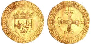 Louis XI (1461-1483) - Ecu d'or au soleil - Tours