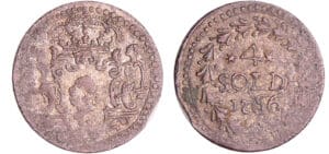 Corse - Paoli - 4 soldi 1766 (Murato)