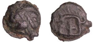 Leuques - Potin à la tête d’indien (75-50 av. J.-C.)