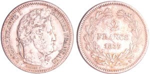 Louis-Philippe Ier (1830-1848) - 2 francs 1837 W (Lille)