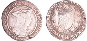 François 1er (1515-1547) - Teston - 2ème type - Paris