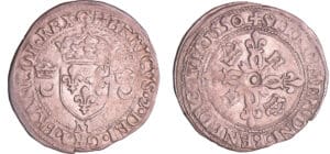 Henri II (1547-1559) - Douzain aux croissants - 1550 M (Toulouse)