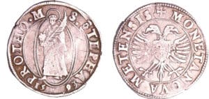Les trois évêchés - Metz - Teston 1593