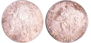 Pays-Bas - Kampen (ville de) - Ecu ou daldre au lion 1597 (Dordrecht) Pays-Bas - Kampen (ville de) - Ecu ou daldre au lion 1597 (Dordrecht)