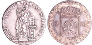 Pays-Bas - Ouest Frise - Province de Gulden - 3 Gulden 1793 Pays-Bas - Ouest Frise - Province de Gulden - 3 Gulden 1793