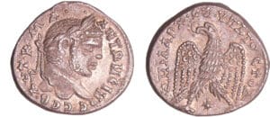Caracalla - Tétradrachme (215-217, Syrie, Séleucie et Piérie - Antioche) - Aigle Caracalla - Tétradrachme (215-217, Syrie, Séleucie et Piérie - Antioche) - Aigle