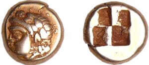 Ionie - Phokaia - Hecté de statère d'électrum (400-330 av. J.-C.)