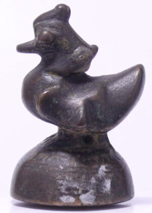 Asie - Siam - Poids à opium en bronze - 1800 / 1900 Asie - Siam - Poids à opium en bronze - 1800 / 1900