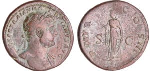 Hadrien - Sesterce (122, Rome) - L'Espérance Hadrien - Sesterce (122, Rome) - L'Espérance