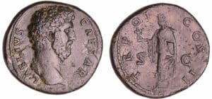 Aelius - Sesterce (137, Rome) - L'Espérance Aelius - Sesterce (137, Rome) - L'Espérance