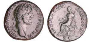 Antonin le Pieux - Sesterce (153, Rome) - L'Indulgence Antonin le Pieux - Sesterce (153, Rome) - L'Indulgence