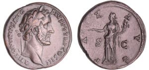 Antonin le Pieux - Sesterce (144, Rome) - La Paix