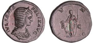 Julia Domna - Sesterce (213, Rome)