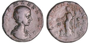 Julia Maésa - Sesterce (220-222, Rome) - La Félicité