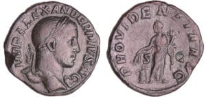 Alexandre Sévère - Sesterce (232, Rome) - La Prévoyance