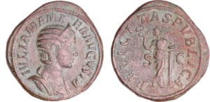 Julia Mamée - Sesterce (228, Rome) - La Félicité