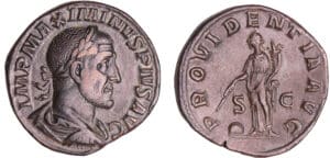 Maximin 1er - Sesterce (235-236, Rome) - La Providence