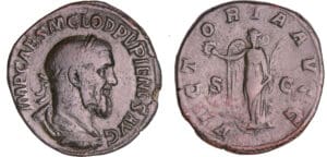 Pupien - Sesterce (238, Rome) - La Victoire