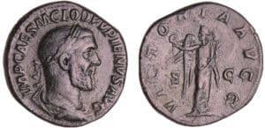 Pupien - Sesterce (238, Rome) - La Victoire