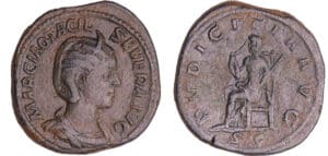 Otacilie - As (244-245, Rome) - La Pudeur