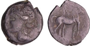 Siculo-Puniques - Carthage - Bronze (220-210 av. J.-C.)