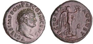 Titus - As (77-78, Rome) - Victoire Titus - As (77-78, Rome) - Victoire