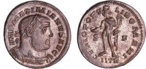 Maximien Hercule - Follis (Trèves) Maximien Hercule - Follis (Trèves)