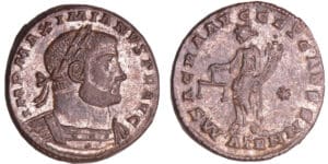 Maximien Hercule - Follis (Trèves) Maximien Hercule - Follis (Trèves)