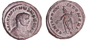 Galère Maximien - Follis (Londres) Galère Maximien - Follis (Londres)