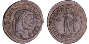 Dioclétien - Follis (Rome) Dioclétien - Follis (Rome)