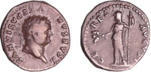 Titus - Denier - (78-79, Rome) - Cérès Titus - Denier - (78-79, Rome) - Cérès
