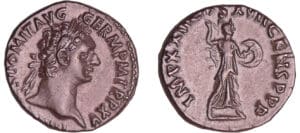 Domitien - Denier (92-93, Rome) - Pallas Domitien - Denier (92-93, Rome) - Pallas