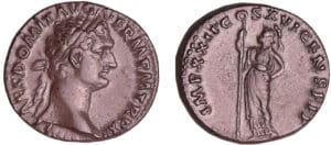 Domitien - Denier (92-93, Rome) - Pallas Domitien - Denier (92-93, Rome) - Pallas