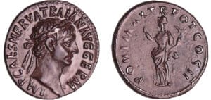 Trajan - Denier (98, Rome) - La Paix Trajan - Denier (98, Rome) - La Paix