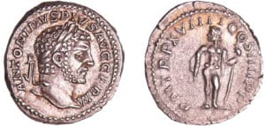 Caracalla - Denier (216, Rome) - Jupiter