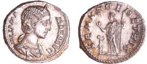 Julia Mamée - Denier (222, Rome) - Vénus Julia Mamée - Denier (222, Rome) - Vénus