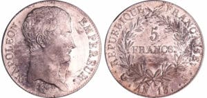 Napoléon 1er (1804-1814) - 5 francs An 13 A (Paris) Napoléon 1er (1804-1814) - 5 francs An 13 A (Paris)