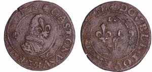 Dombes - Gaston d'Orléans - Double tournois Double frappe Dombes - Gaston d'Orléans - Double tournois Double frappe