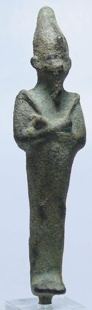 Egypte - Basse époque - Osiris en bronze - 664-332 av. J.-C. - (26ème-30ème dynastie)