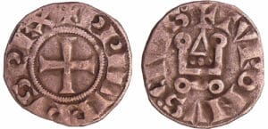 Philippe IV (1285-1314) - Denier tournois à l'O rond