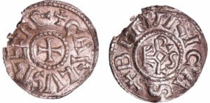 Charlemagne (768-814) - Denier (Bourges) Charlemagne (768-814) - Denier (Bourges)