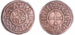 Charles II Le Chauve (840-877) - Denier (Curtisasonien) Charles II Le Chauve (840-877) - Denier (Curtisasonien)